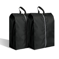 Pacote com 2 Bolsas para Sapatos de Viagem Extra Grande Impermeável Nylon Portátil com Zíper para Homens e Mulheres - imagem 1