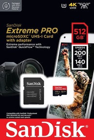 SanDisk Extreme PRO 512GB microSD: Velocidade e Confiança para Seus Projetos - imagem 5