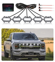 Luzes de Grade LED Brancas para Ford F150 King Ranch/Platinum 2021-2023: Ilumine Sua Aventura! - imagem 1