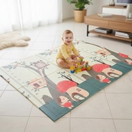 Tapete Térmico Infantil Dobrável 150x200cm | 8mm Espessura, Dupla Face, Antiderrapante, Impermeável - imagem 2