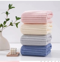 Toalha Facial Macia Rosa 76x35cm - Absorção Premium para Banheiro e Spa - imagem 1