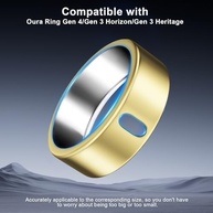 Pacote 3 Capas Protetoras Oura Ring Gen 3/4 - TPU Premium Anti-Risco e Carregamento Fácil - imagem 3