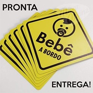 Ímã Bebê a Bordo: Segurança e Estilo para Seu Carro - Fácil de Aplicar e Remover! - imagem 4