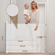 Portão Grade Retrátil 3M para Bebês e Pets - Segurança Inteligente com Instalação Fácil - imagem 3