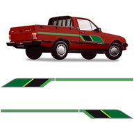 Faixas Chevy 500 1991: Adesivo Lateral Original - imagem 1
