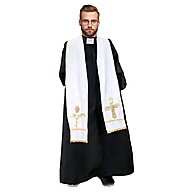 Fantasia de Padre: Batina e Estola Premium - imagem 1