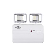 Luminária de Emergência LED 2 Faróis Potente 10W - Iluminação Confiável 2200lm - imagem 1