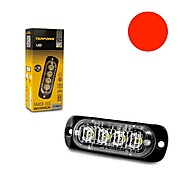 Farol Strobo Cyber 4 LEDs SMD 12V IP65 – Potência e Versatilidade - imagem 1