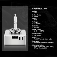 WinPower Lâmpada Farol Xenon D5S 6000K: Iluminação Potente e Duradoura para Seu Veículo - imagem 4