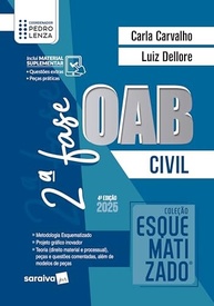 OAB 2ª Fase Prática Civil: Coleção Esquematizado 4ª Edição 2025 - Sua Aprovação Garantida! - imagem 2
