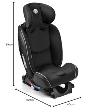 Cadeira para Auto Litet 4 Stages Fix Isofix 0-36kg Preta: Segurança e Conforto em Todas as Fases - imagem 3