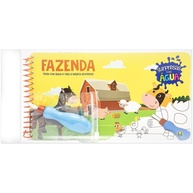 Surpresas com Água: Fazenda - Livro Interativo para Pintar com Água - imagem 1