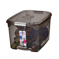 Sanremo Caixa Organizadora 29L Transparente com Fechamento Seguro - Linha Flex - imagem 1