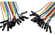 Kit 20 Jumpers Fêmea-Fêmea 20cm Coloridos para Protoboard e Projetos Eletrônicos - imagem 3