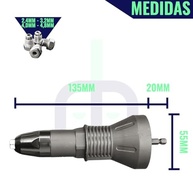 Rebitadeira Adaptador para Furadeira Leminos: Transforme Sua Ferramenta em Potência! - imagem 3
