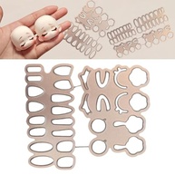 Molde para Cortar Olhos de Boneca - Ferramenta Reutilizável em Metal para Artesanato Preciso - imagem 3