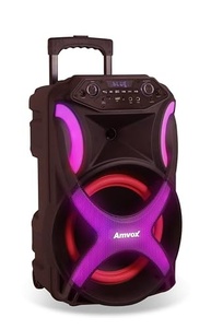 Caixa de Som Amplificada Amvox ACA 680 Fantasy 680W RMS: Festa Inesquecível com Bluetooth e LED! - imagem 2