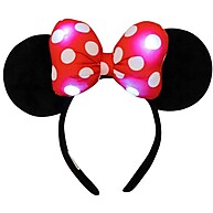 Tiara Minnie com LED e Laço Vermelho: Brilho e Charme para Festas - imagem 2
