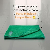 Pano Mágico Limpa Pisos Ecomais - Limpeza Ecológica com Água, 40x60cm, Sem Fiapos - imagem 5