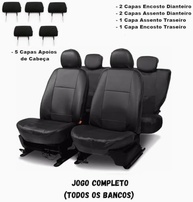 Capa de Banco de Couro Universal Premium para Fiat Palio, Uno, Siena, Argo e Punto - Proteção e Estilo! - imagem 2