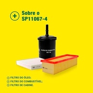 Kit Completo Mann-Filter SP11067-4: Filtros Essenciais para Fiat Mobi, Strada, Fiorino, Uno e Palio - imagem 4