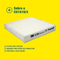 Filtro de Cabine MANN-FILTER CU1919/2: Ar Puro para Toyota Yaris, Corolla, RAV4, Fielder e Hilux - imagem 4