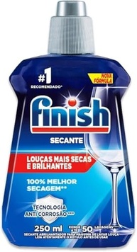 Finish Secante para Lava-Louças Abrilhantador 250ml - Secagem Perfeita e Brilho Impecável - imagem 2