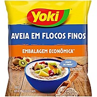 Yoki Aveia Flocos Finos: Saúde e Sabor 500g - imagem 1