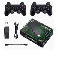 4K Game Stick: 10.000+ Jogos e 2 Controles Sem Fio! - imagem 2