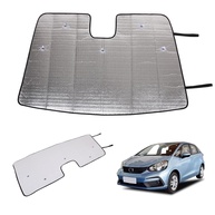 Protetor Para-brisa Honda Fit 2022-2025 Dobrável | Bloqueio UV e Frescor - imagem 1