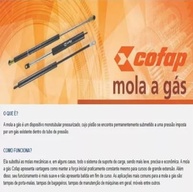 Combo Amortecedores Porta Malas Honda Fit 2004-2016 Original Cofap + Graxa Branca - imagem 5