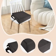 Assento Elevatório Infantil Harayaa com Almofada Confortável e Fivelas Antiderrapantes - Ideal para Mesa de Jantar e Cadeiras de Cozinha - imagem 4