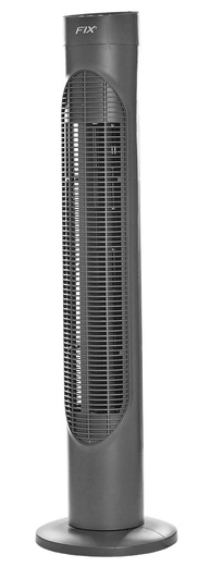 Ventilador Torre Preto Silencioso 3 Velocidades 86cm 127V - FIX FXV05002 - imagem 1
