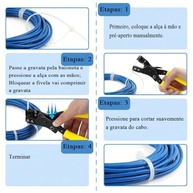 Alicate 2 em 1 para Abraçadeiras: Fixação e Corte Profissional com Tensão Ajustável - imagem 5
