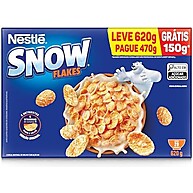 Snow Flakes Cereal Leve 620g: Sabor Tradicional Econômico - imagem 3