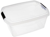 Sanremo Caixa Organizadora Plástica 6L - Linha Flex | Prática, Transparente e Empilhável - imagem 2