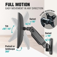 Suporte Articulado para Monitor ELG F410: Ergonomia e Flexibilidade - imagem 2