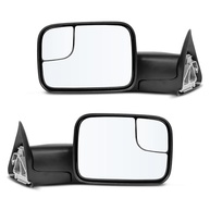 Espelhos de Reboque Drive & Passenger para Dodge Ram 1500/2500/3500 (1994-2002) - Ajuste Manual Flip-Up - imagem 2