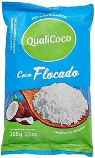 Qualicoco Coco Ralado Flocado 100G - imagem 2