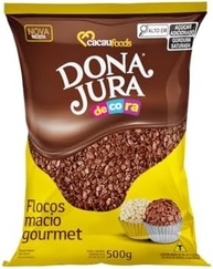Flocos Chocolate Macio 500g - Cacau Foods - imagem 3