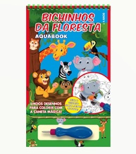 Aqua Book Bichinhos da Floresta: Pinte e Divirta-se Infinitamente! - imagem 1