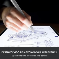 Lápis Digital Logitech Crayon: Precisão e Fluidez para seu iPad - imagem 2