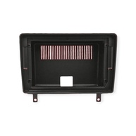 Moldura 9" Flutuante Chinês para GM Corsa G01 Hatch, Sedan e Classic - Preta - imagem 1