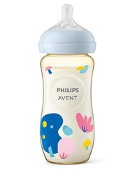 Mamadeira Philips Avent Pétala PPSU 330ml - Bico 6m+ Antivazamento Fluxo Individual - imagem 5