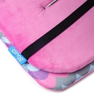 Almofada Clingo Memory Foam Dupla Face: Conforto e Suporte para Carrinho Bebê (Pink) - imagem 5
