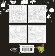 Livro de Colorir Bob Cute: Terror Fofo com Adesivos Exclusivos - imagem 3