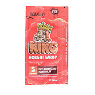 Papel Aromatizado King Herbal Wrap: Relaxamento Natural em 5 Folhas - imagem 1