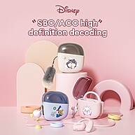 Fone Bluetooth Disney QS-O02: Som Imersivo e à Prova D'Água - imagem 1