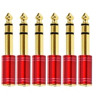 Kit 6 Adaptadores P2 para P10 Stereo: Conexão Perfeita para Seus Fones! - imagem 1