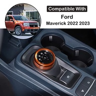 Aunginsy Anel de Acabamento para Botão de Câmbio Laranja - Ford Maverick 2022-2024 - imagem 3